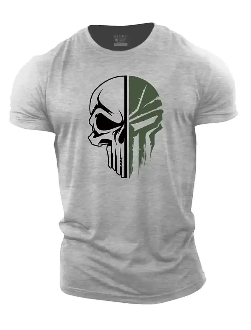 Thumbnail: Men’s Fashion Skull Print T-Shirt