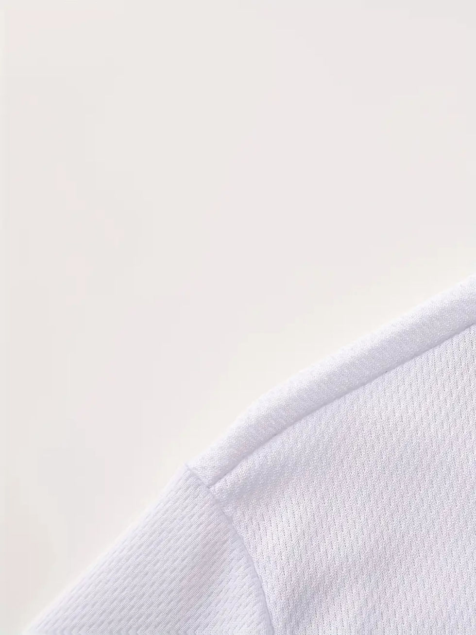 Thumbnail: Men’s Summer White Striped Quick-Dry T-Shirt
