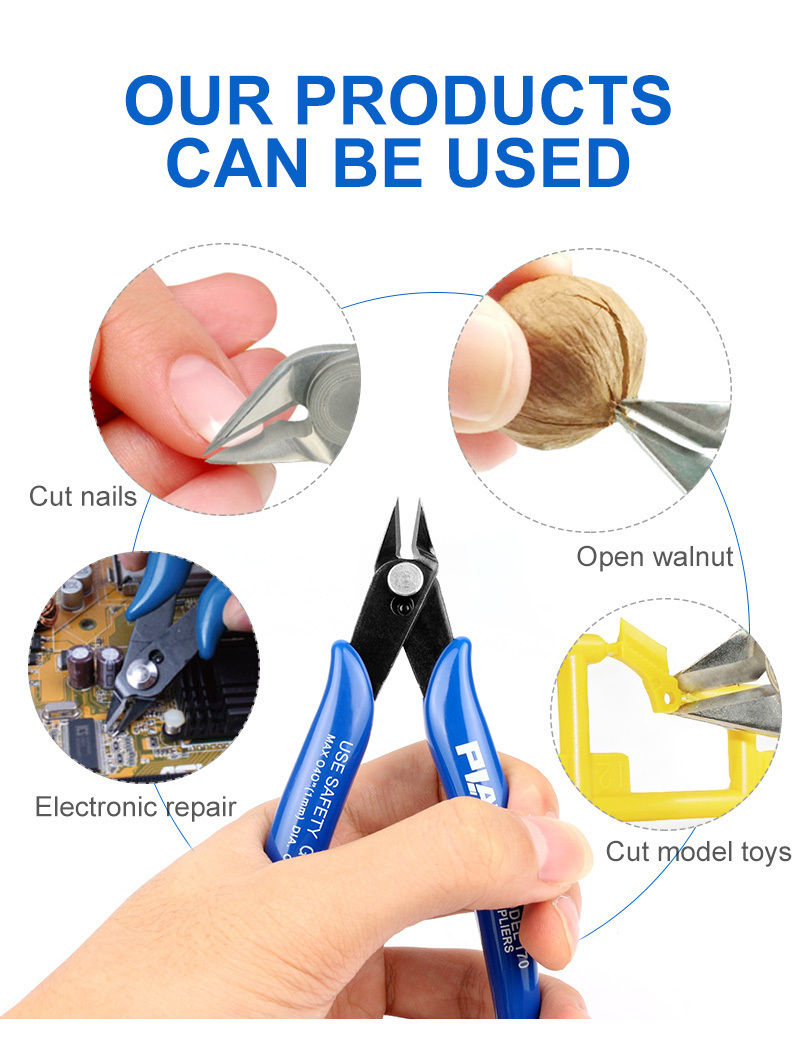 Thumbnail: Multi Functional Pliers Diagonal Pliers Wire Plier Stripping Pliers Cutting Plie