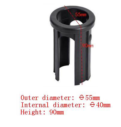 Thumbnail: Fitness Equipment Accessories PE Hollow Plastic Sleeve Metal Pipe Sliding Sleeve