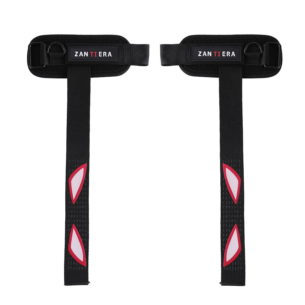 Thumbnail: 2pcs New 3-in-1 fitness aid combines a support belt, ankle strap, and wristband�