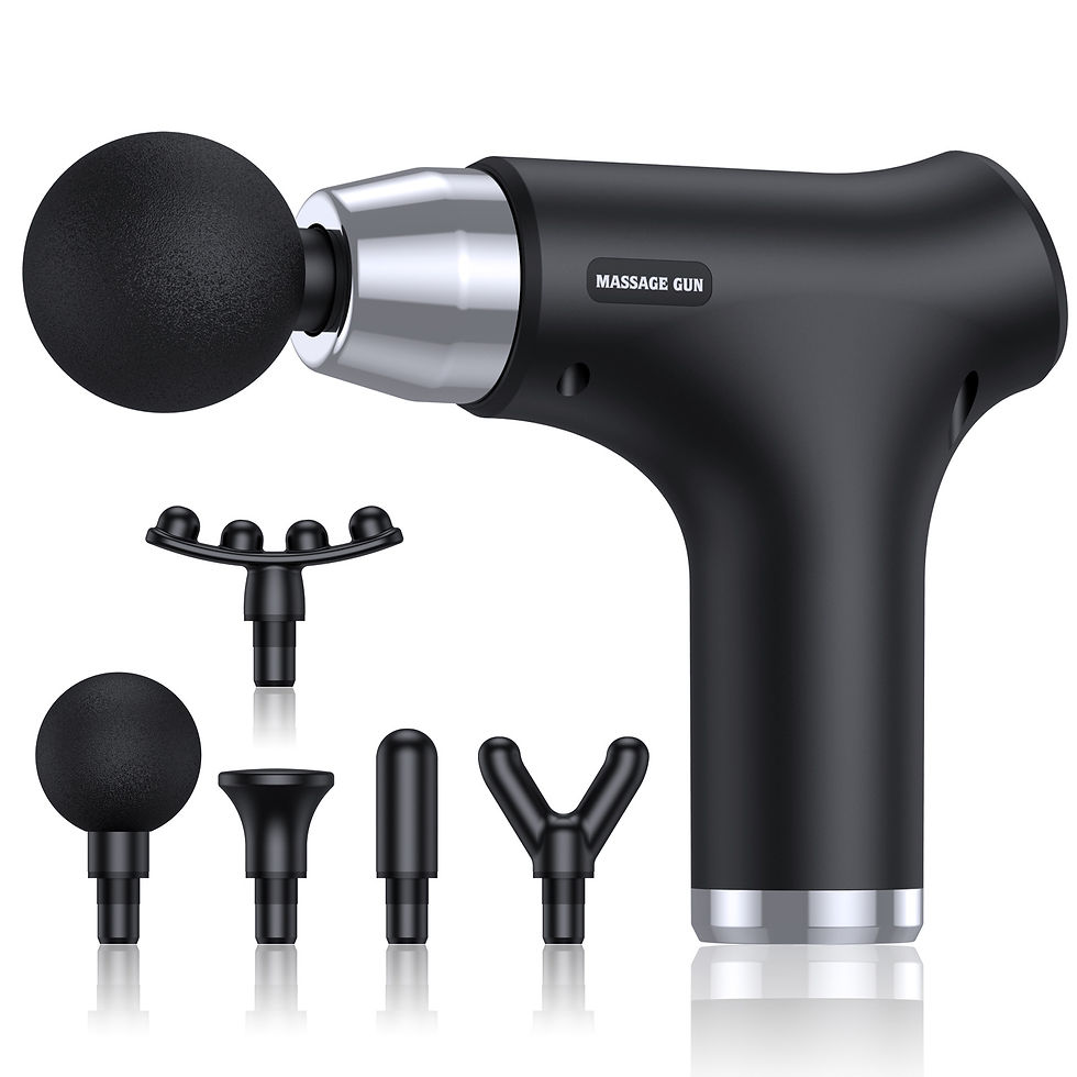Thumbnail: Touchscreen Version Fitness Equipment Handheld Mini 6 Gear Fascia Gun Electric I