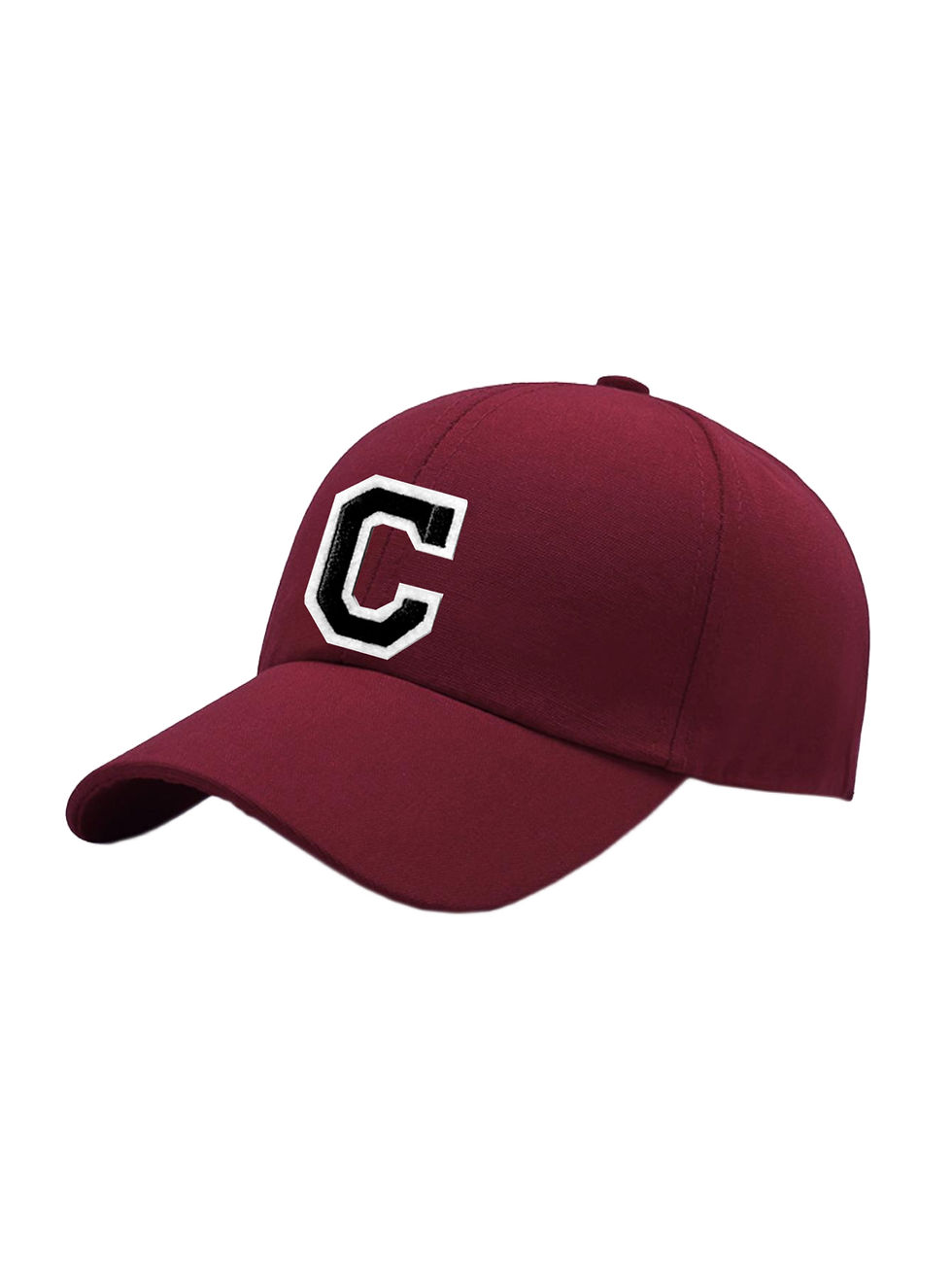 Thumbnail: 1pc Unisex A-Z Letter Pattern Sun-Shading Baseball Hat, Casual Versatile Breatha