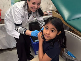 School 6 Holds Flu Shot Event
