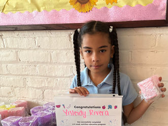 Students at Napier, School 4, Receive Certificates of Healthy Eating!