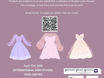 International HS to Hold Prom Dress Event