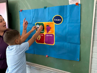 Students Play Healthy Bingo at School 15