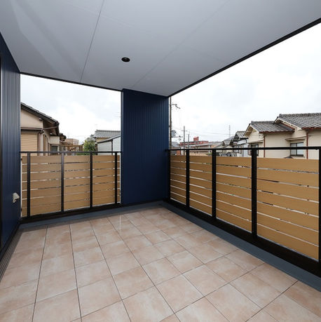 京都府｜I様邸｜バルコニー