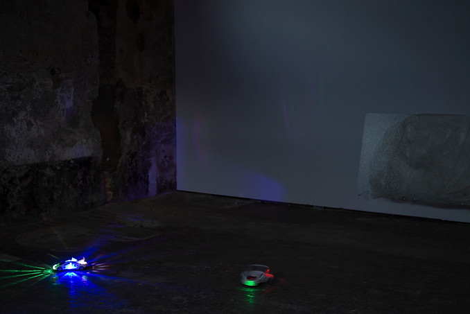 andrea sparta a knife in the sun exhibition view