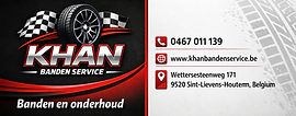 Khan Banden Service business card design