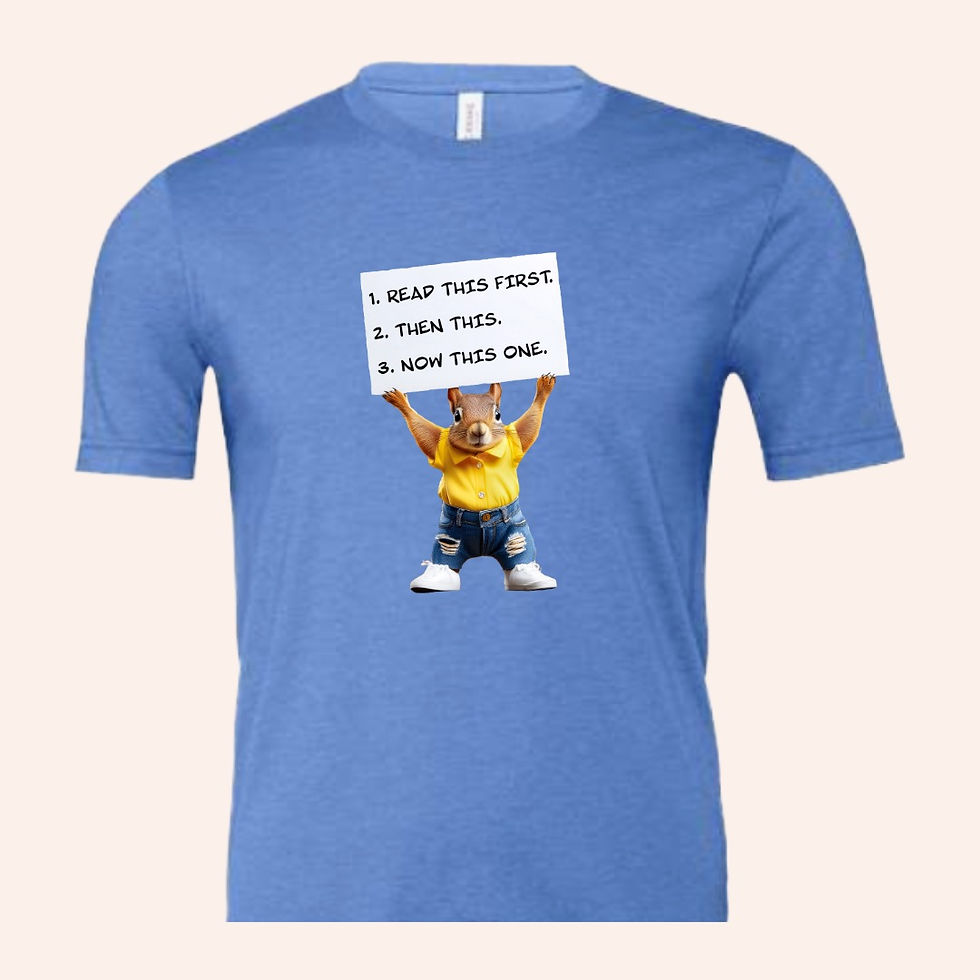 Thumbnail: Read This First Tee Shirt