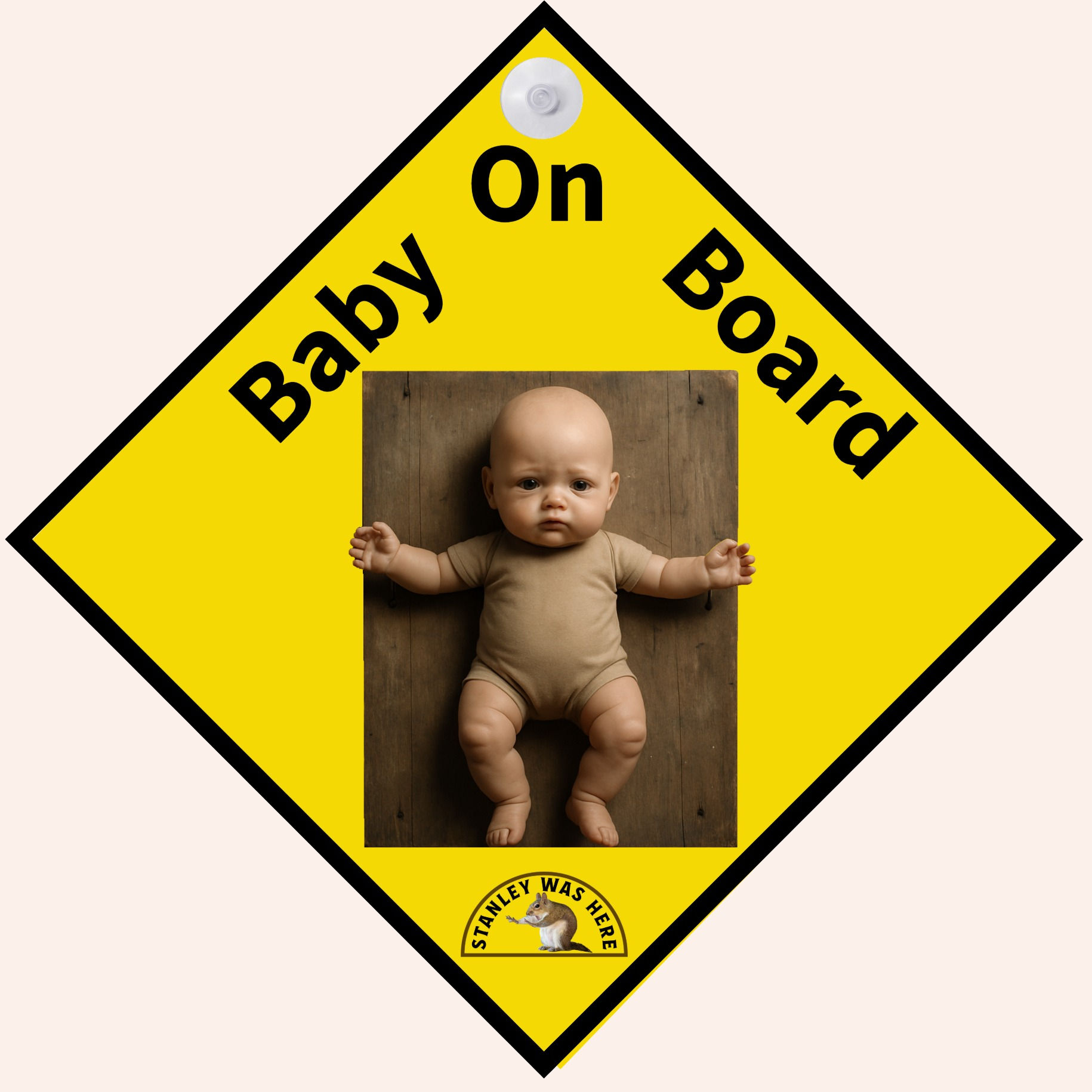 Baby On Board Window Cling