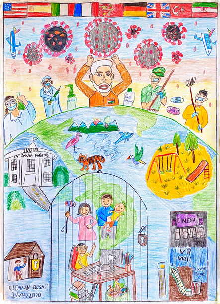 6 years old in Corona Lockdown