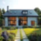 Background image of a warm house