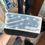 Thumbnail: Hand-Dyed Cyanotype Zipper Bag