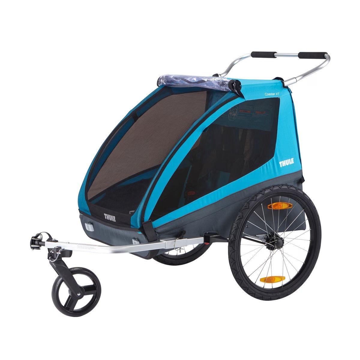 Thule Coaster XT 2-seat bike trailer 3 different colours