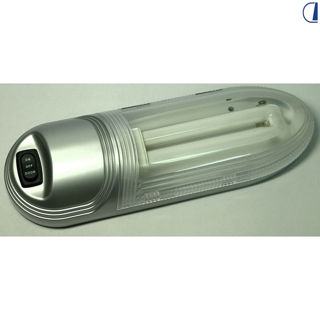 COMPACT NEON LAMP 12V/7W SILVER