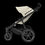 Thumbnail: Thule Urban Glide 4-wheel all-terrain stroller black/doft beige/mid-blue