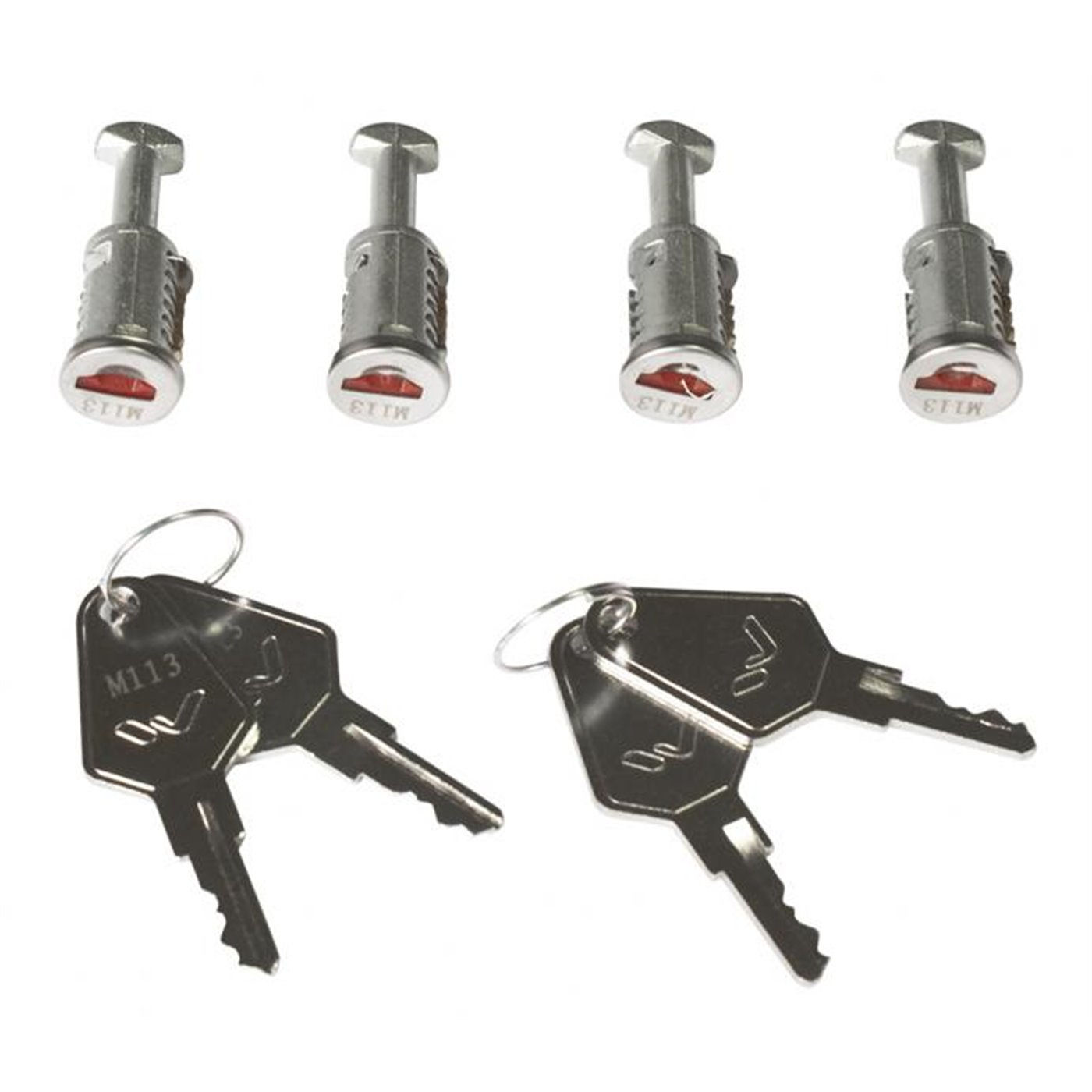 SET OF 4 ROOF BAR LOCKS