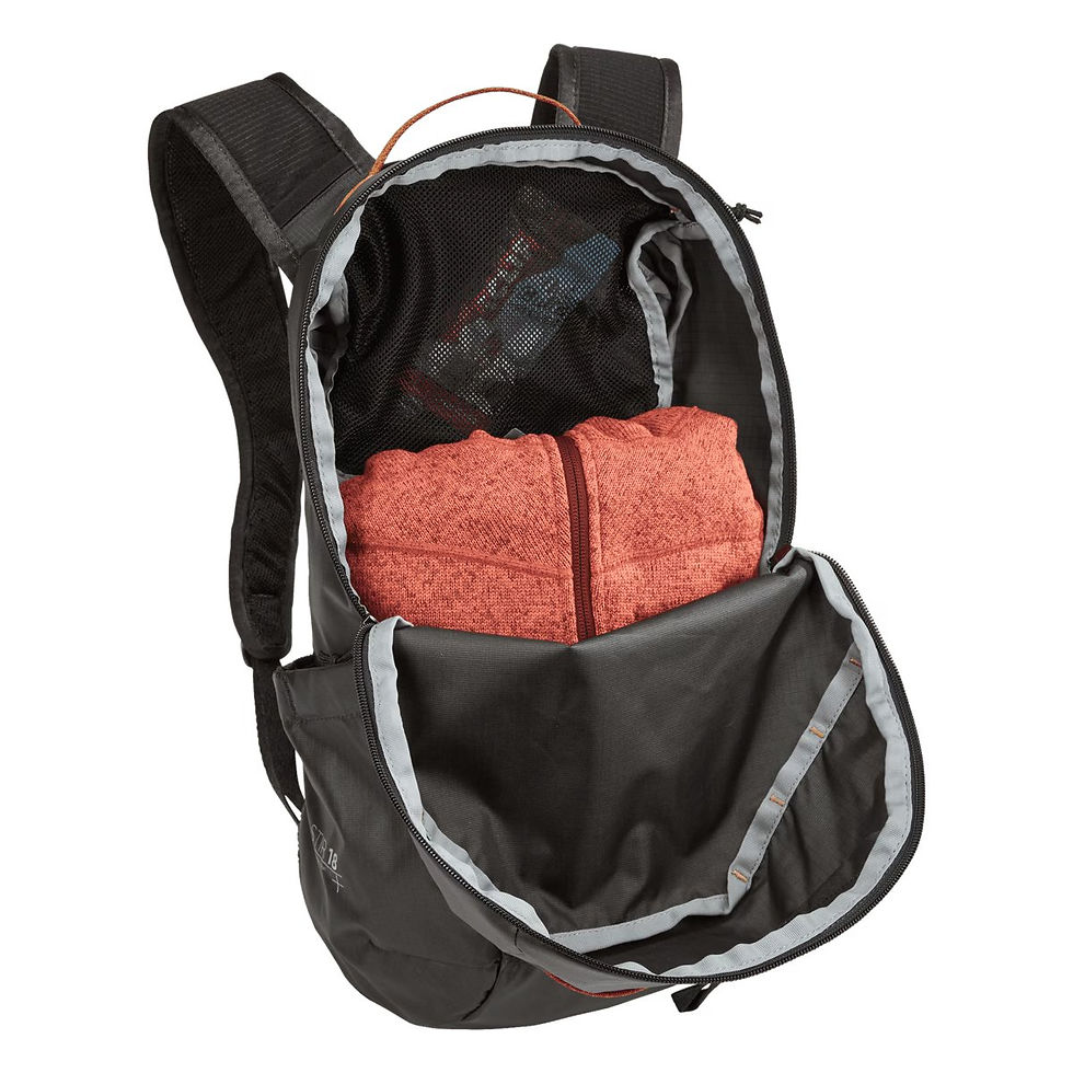 Thumbnail: Thule Stir 18L hiking backpack 3 different colours