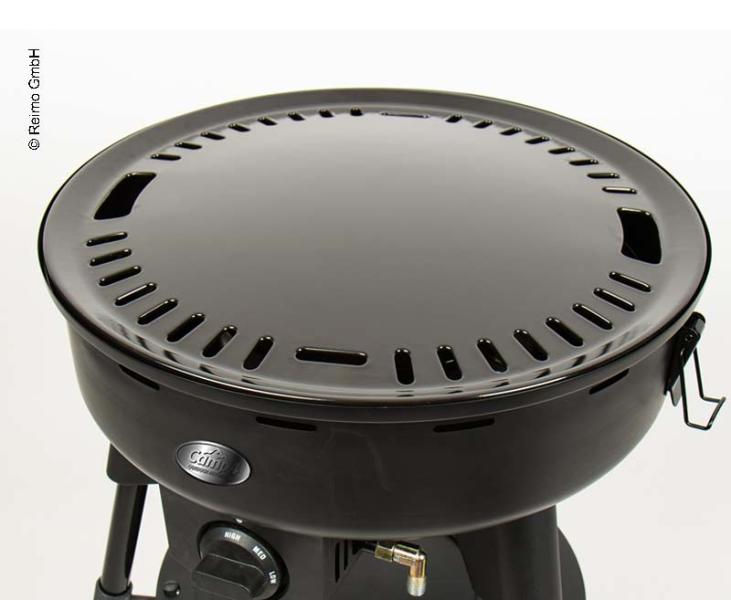 Thumbnail: Table-gas grill Family, 30mbar, 4kW, incl. lid with thermometer