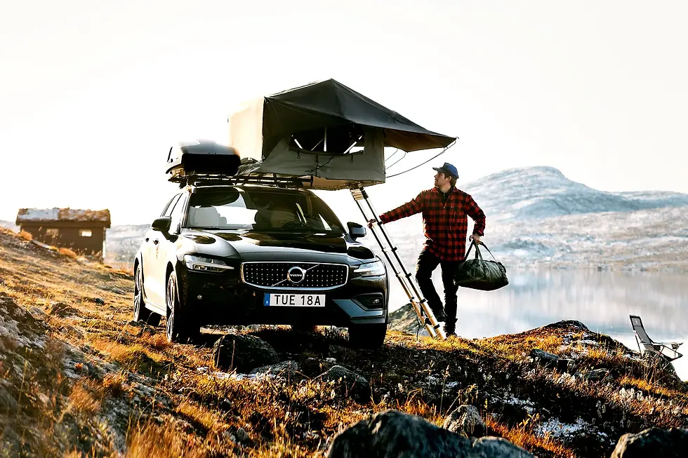 Thumbnail: Thule Foothill 2-person roof top tent agave green
