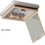 Thumbnail: Rooflight with Flyscreen 280 x 280 mm, Opal Glass