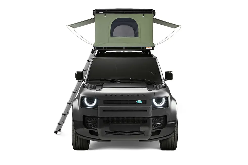 Thumbnail: Thule Basin hard-shell rooftop tent black