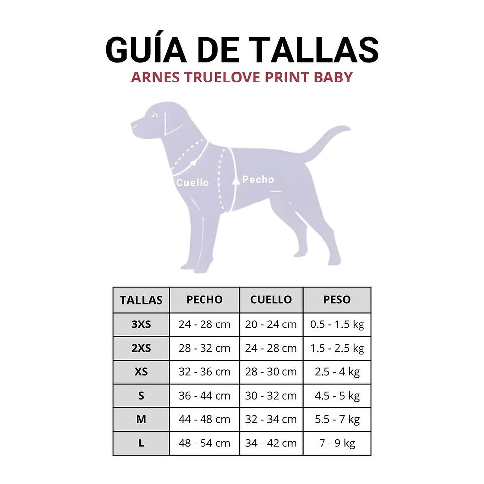 Miniatura: Arnes TRUELOVE Print Baby Rosado