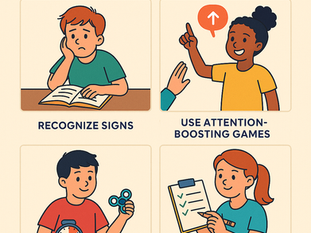 🧠ADHD Focus Activities and Tools to Improve Child Focus