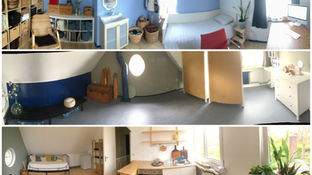 Alleen ons bed nog...