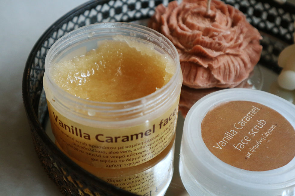 Μικρογραφία: ΑΠΟΛΕΠΙΣΤΙΚΟ ΠΡΟΣΩΠΟΥ SCRUB ΜΕ ΚΑΜΕΝΗ ΖΑΧΑΡΗ