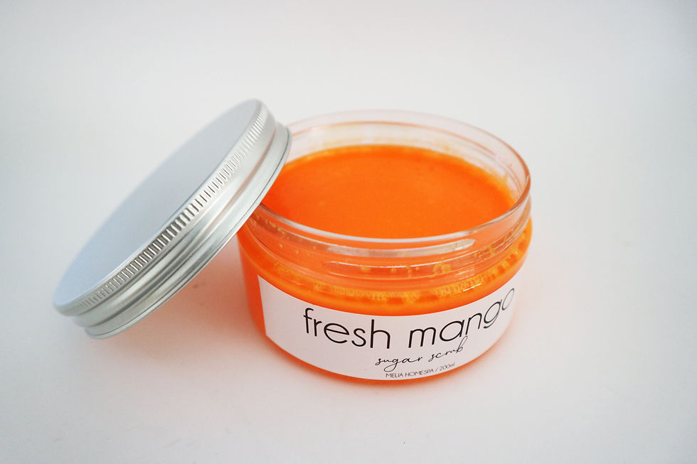 απολεπιστικό σώματος μάνγκο καθαρίζει και ενυδατώνει το δέρμα