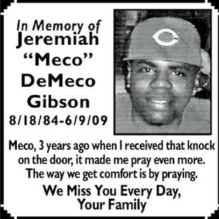 Jeremiah "Meco" DeMeco Gibson