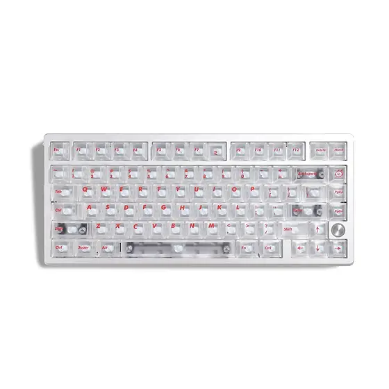 EverGlide Su75 Proブラック Everglide Su75pro Magnetic Switch Keyboard Su75 Pro Wired Keyboard