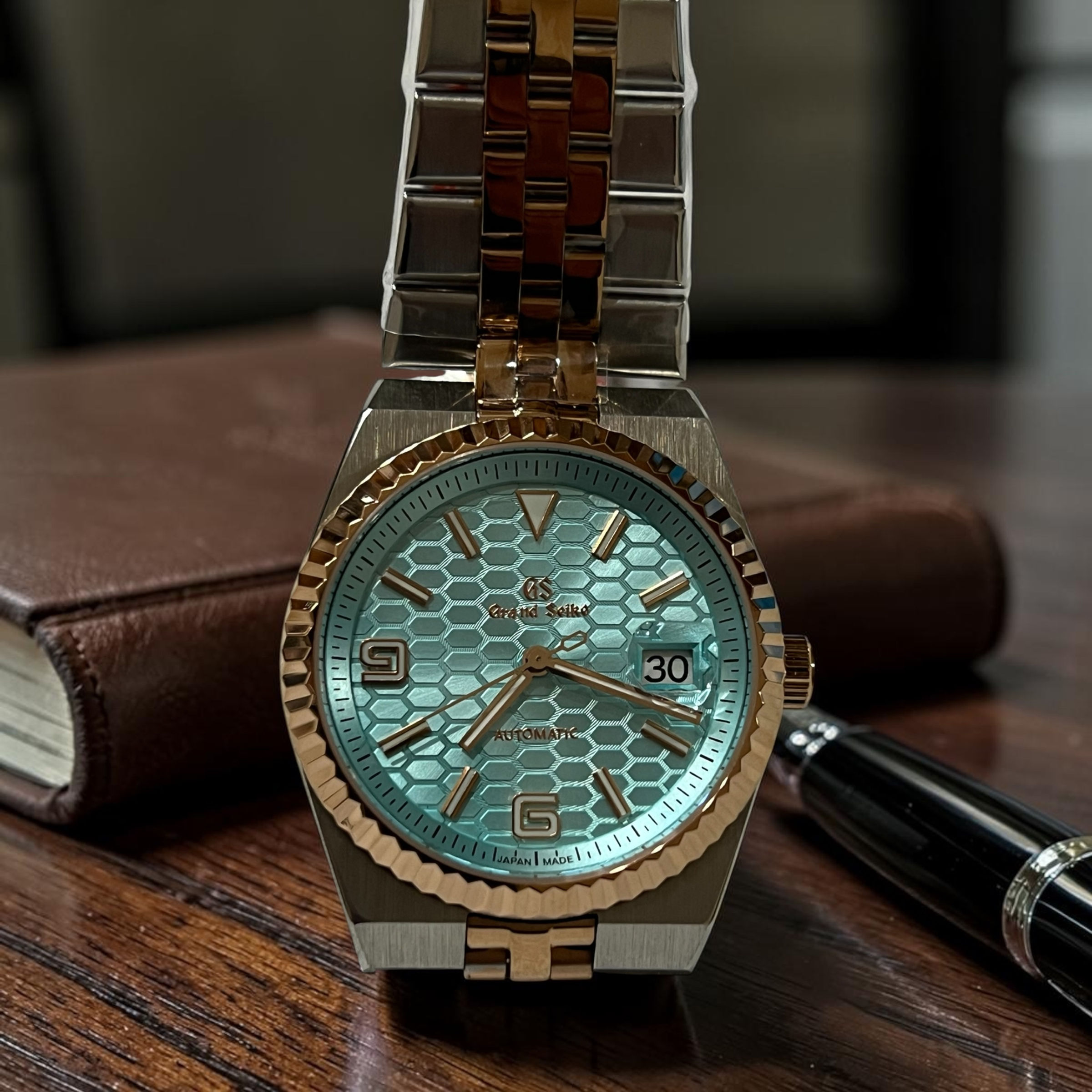 Grand Seiko Land-Dweller Tiffany 2-Tone RG Mod