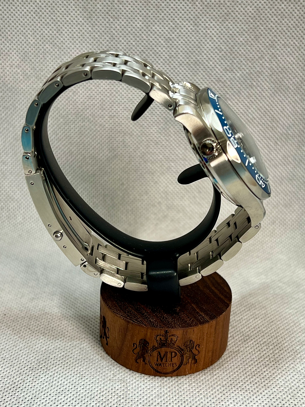 Thumbnail: Seiko Seamaster Blue Mod