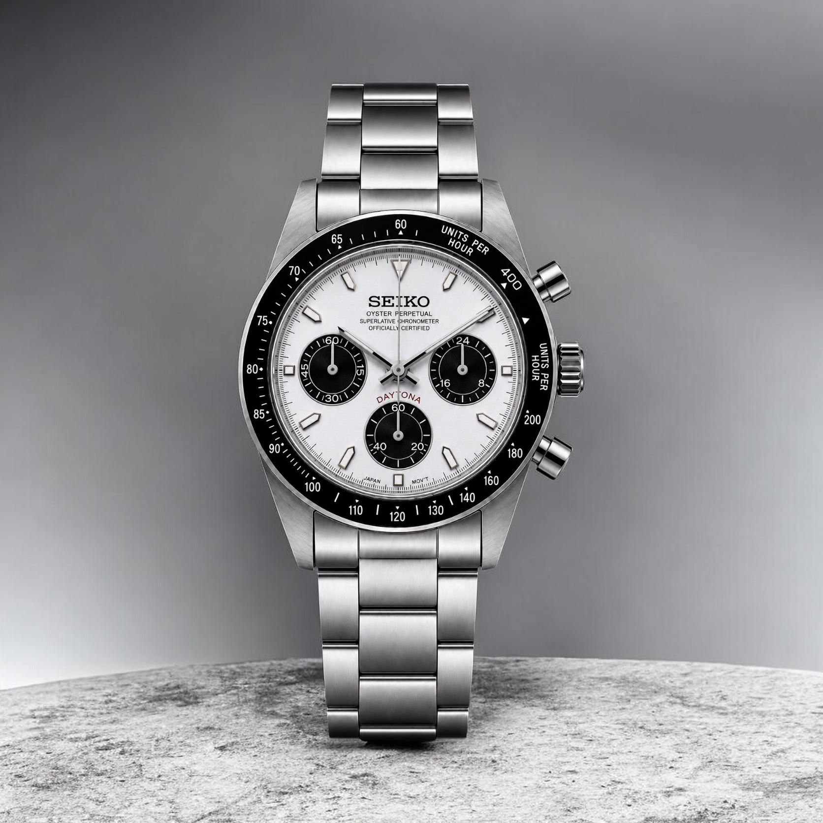 Seiko Daytona Vintage Panda Mod