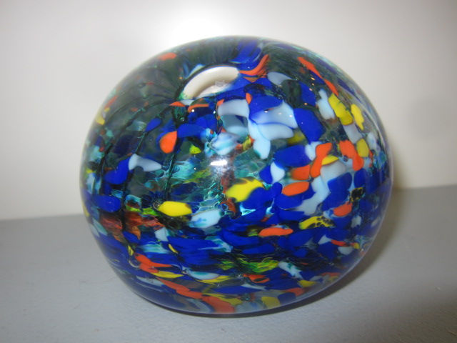Glass paperweight by John Gosek