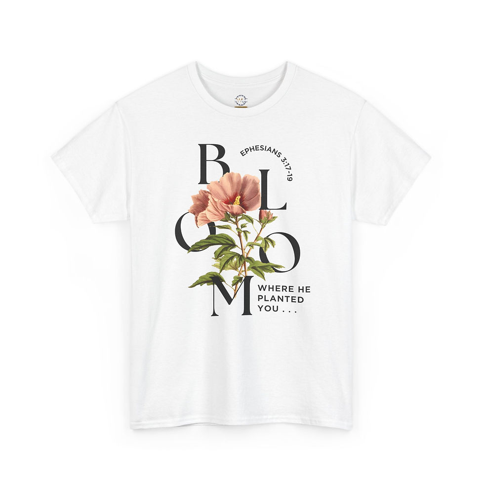 Thumbnail: Bloom Heavy 100% Cotton Tee