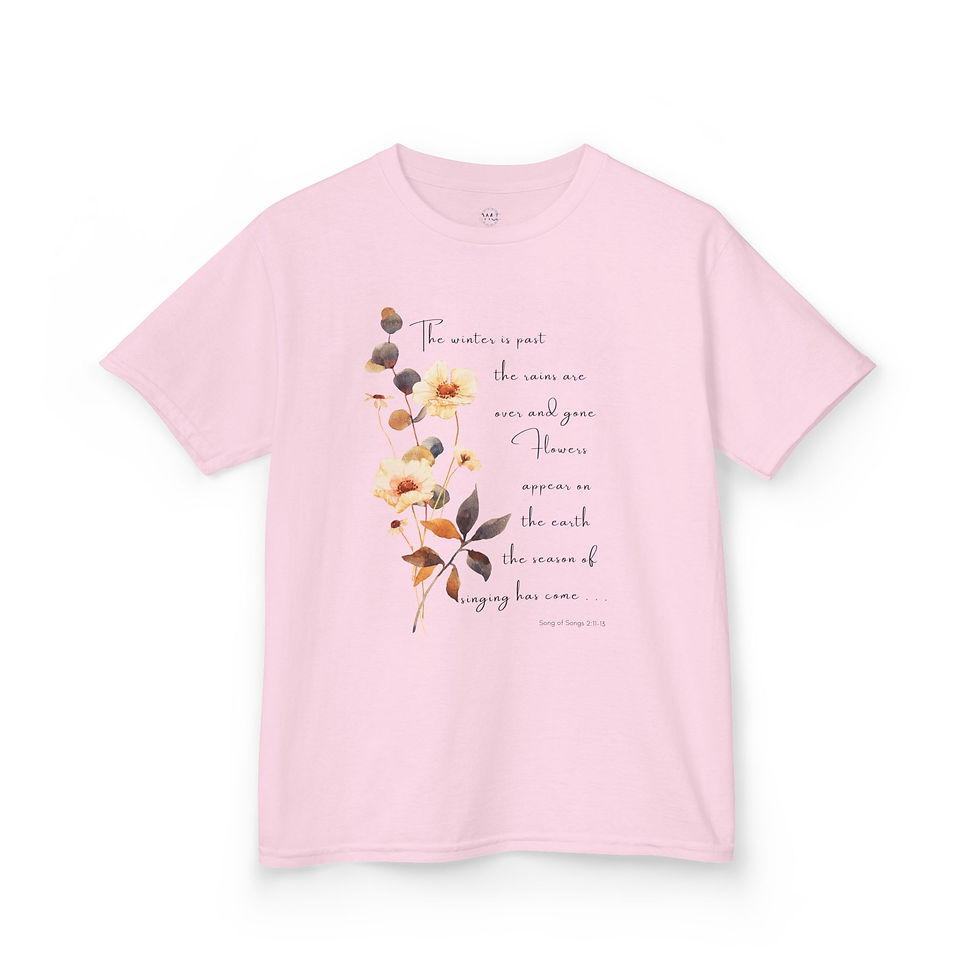 Thumbnail: Season of Singing Kids Heavy Cotton Tee