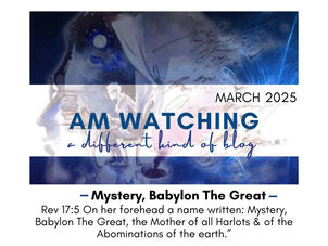 Revelation 17:5 On her forehead a name written: Mystery, Babylon The Great