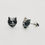 Thumbnail: sterling silver jewellery for cat lovers gift for women or girls handmade in nottingham by a small business