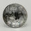 Thumbnail: womans silver unusual ring size o