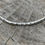 Thumbnail: unusual silver bangle for bride wedding jewellery made in Nottingham