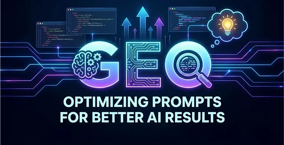 GEO: Optimizing Prompts for Better AI Results