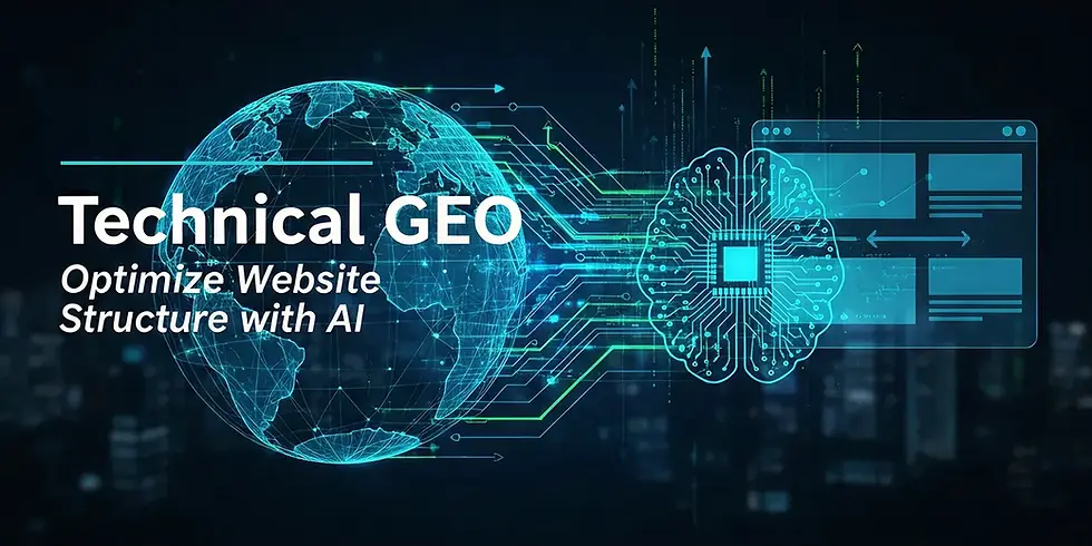 Technical GEO: Optimize Website Structure with AI