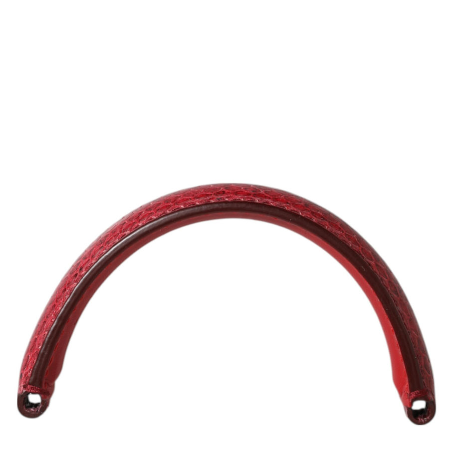 Red ayers leather bag handle for women's shoulder strap
