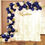 Thumbnail: Deep Blue and Gold Ribbon Balloon DIY kit 109 pcs