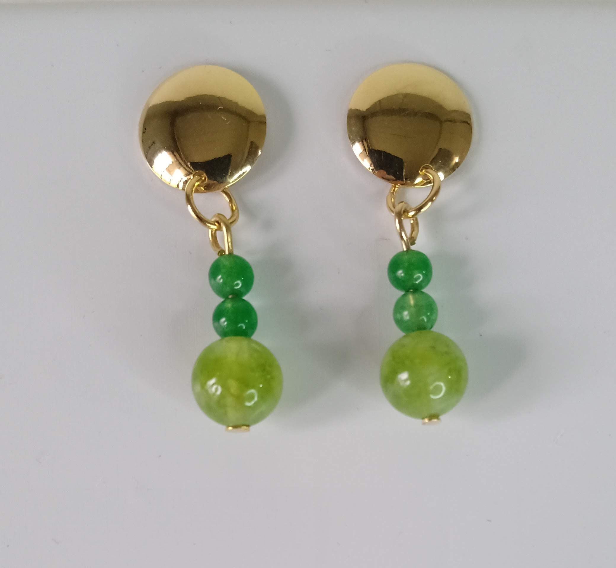 Brinco Jade Pistache